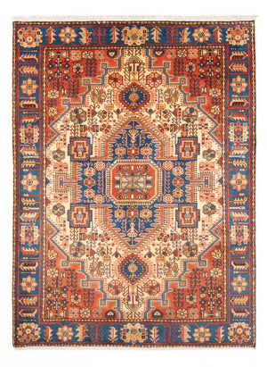 Alfombra persa - Nómada - 196 x 142 cm - azul