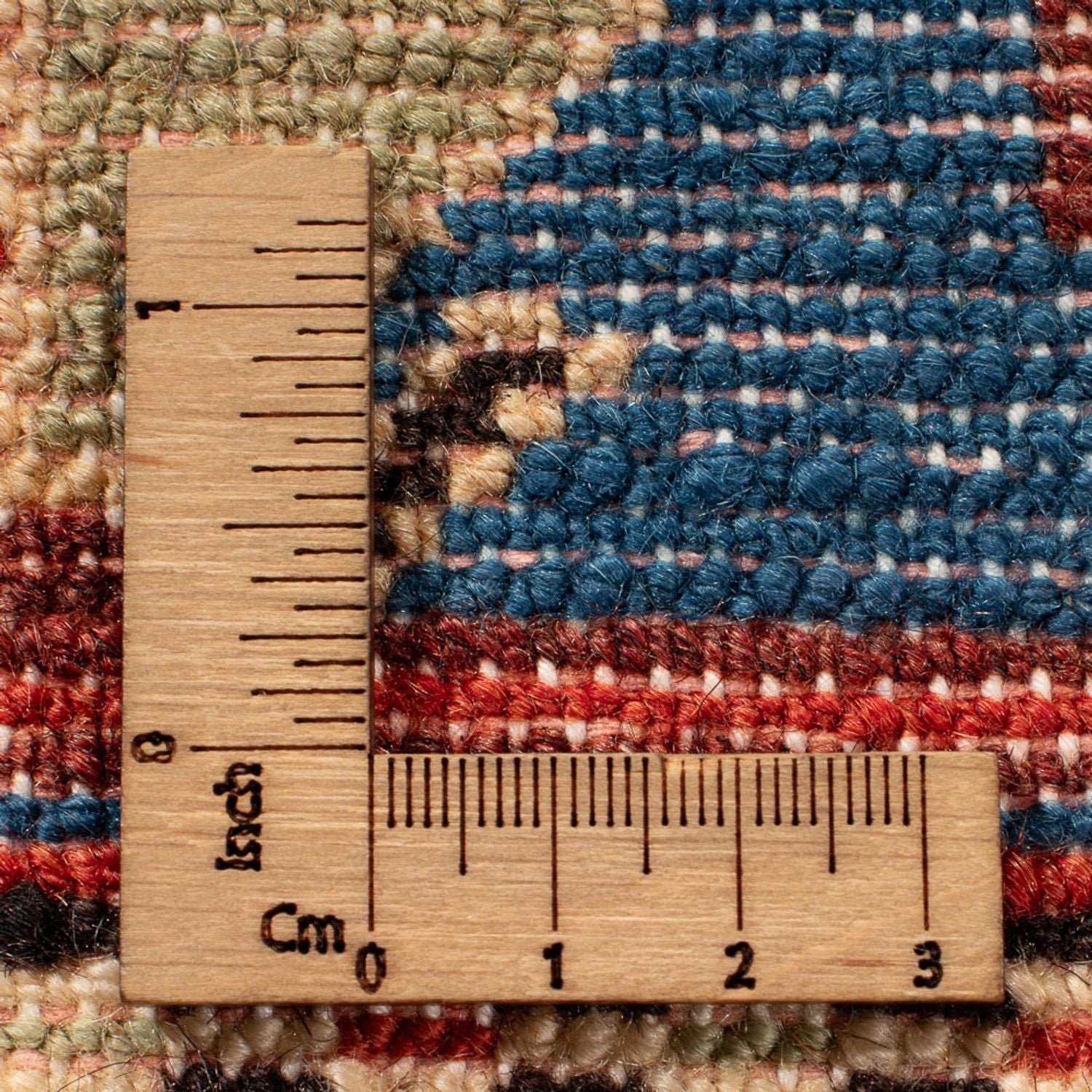 Alfombra persa - Nómada - 196 x 142 cm - azul