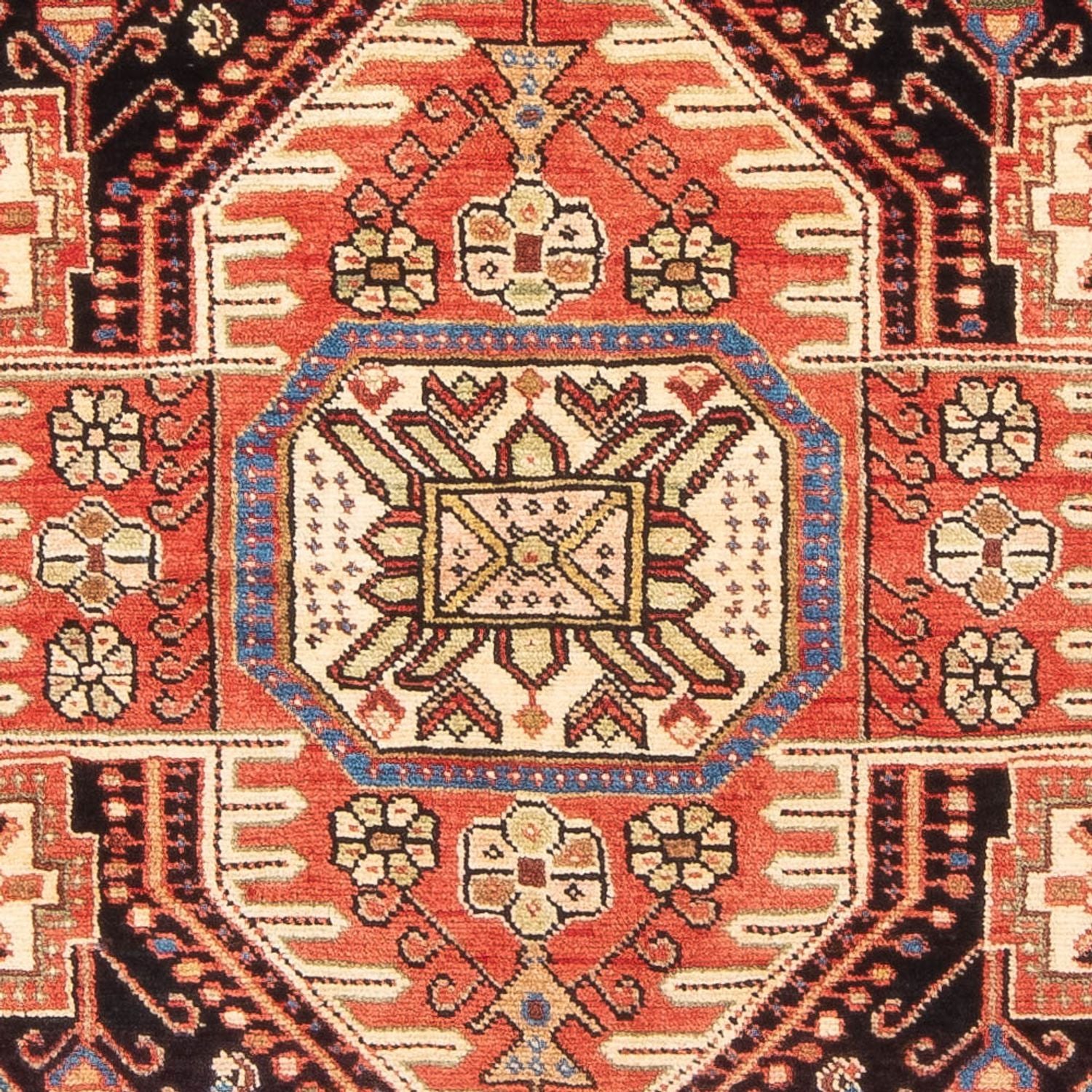 Alfombra persa - Nómada - 194 x 140 cm - beige claro