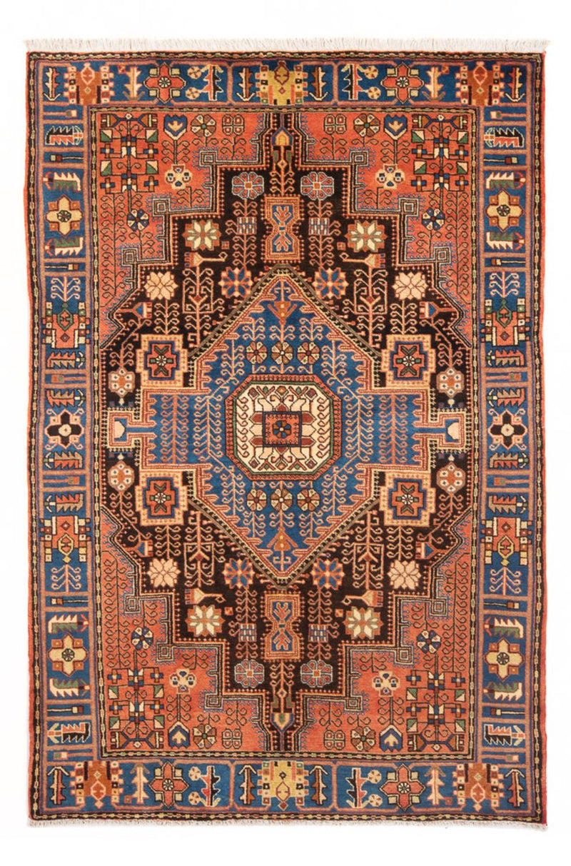 Alfombra persa - Nómada - 200 x 140 cm - azul