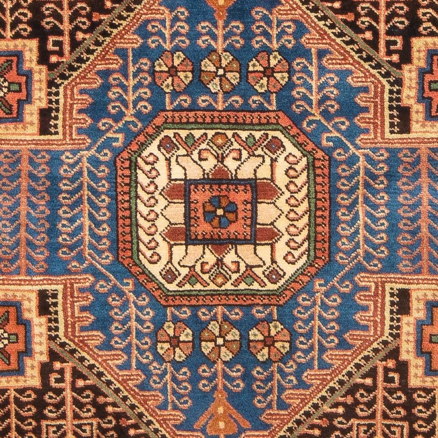 Alfombra persa - Nómada - 200 x 140 cm - azul