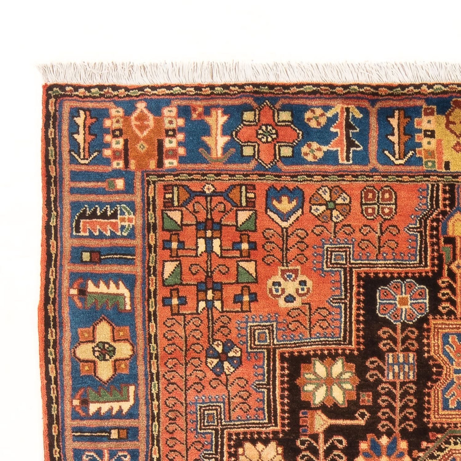 Alfombra persa - Nómada - 200 x 140 cm - azul