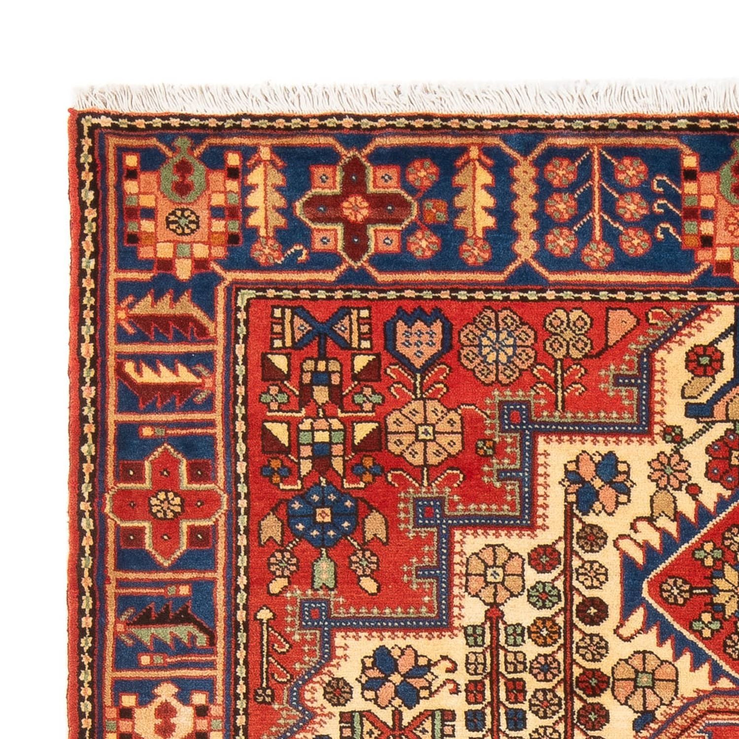 Alfombra persa - Nómada - 202 x 143 cm - rojo