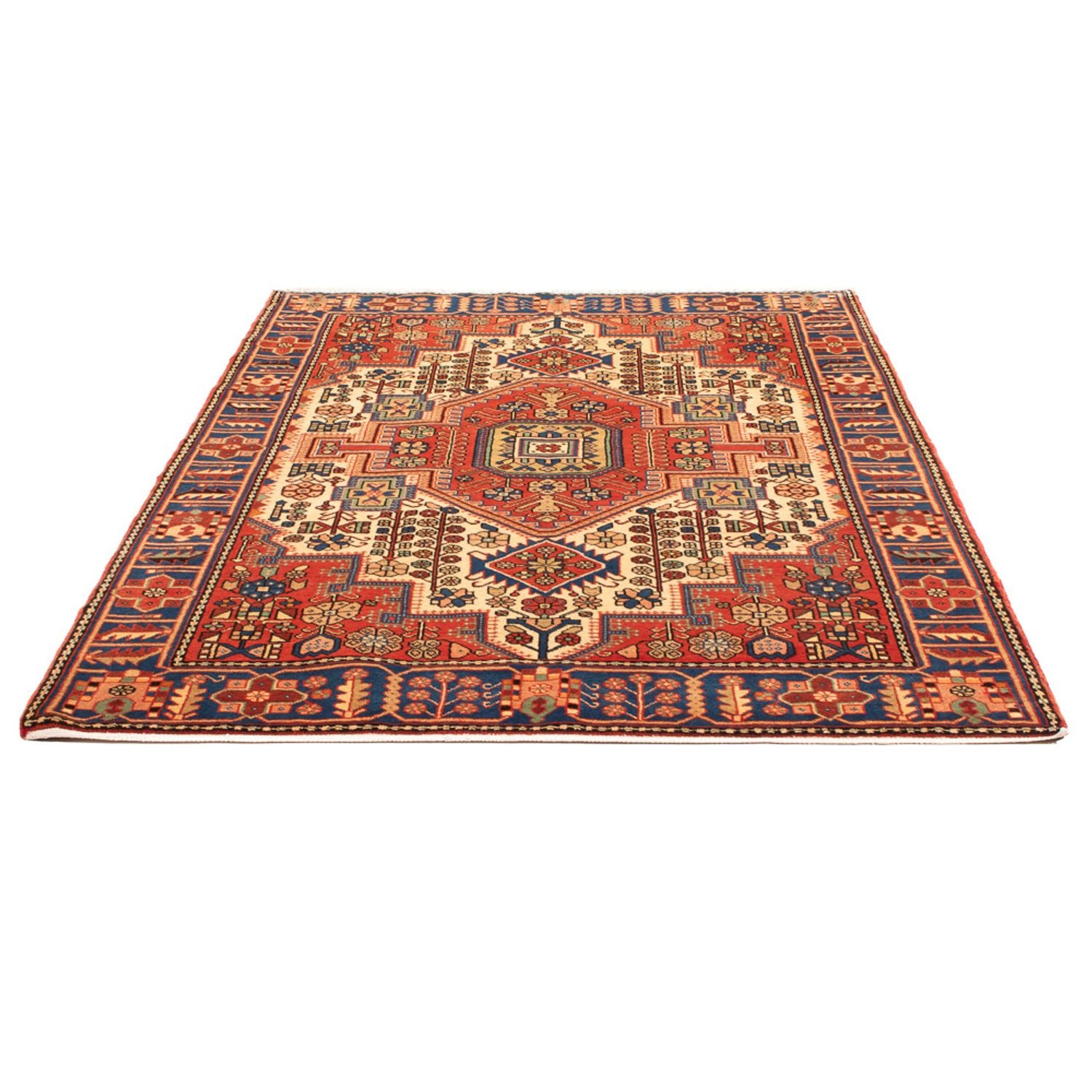 Alfombra persa - Nómada - 202 x 143 cm - rojo