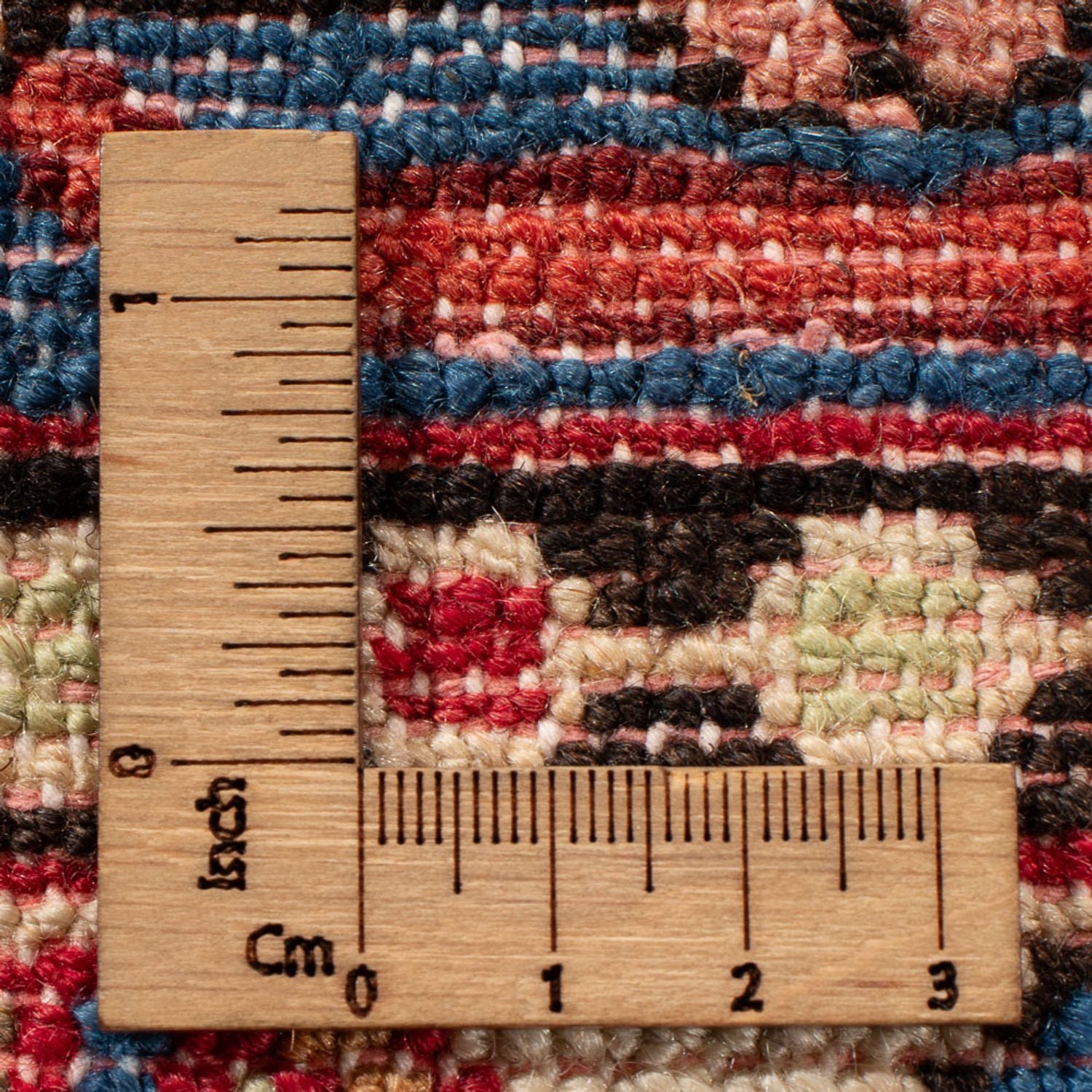 Alfombra persa - Nómada - 196 x 147 cm - azul