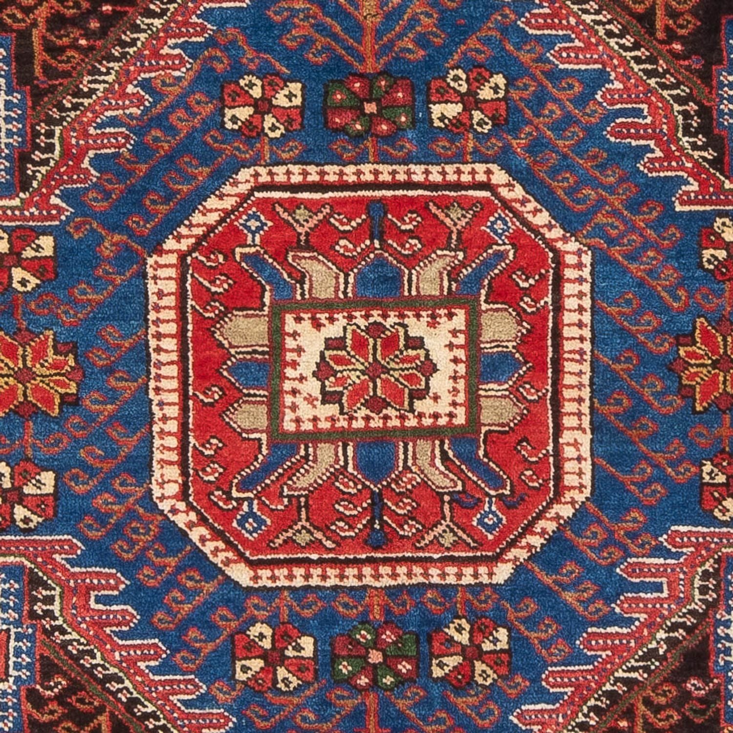 Alfombra persa - Nómada - 213 x 137 cm - azul