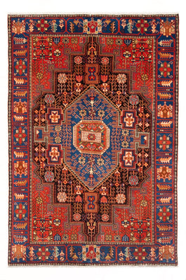 Alfombra persa - Nómada - 193 x 136 cm - azul