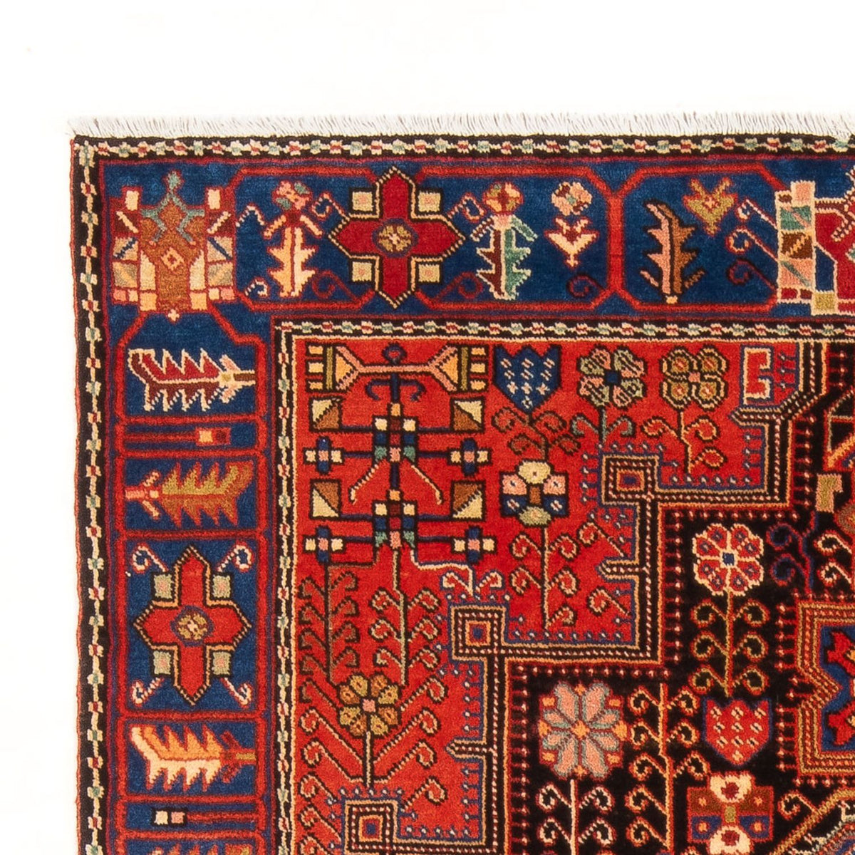 Alfombra persa - Nómada - 193 x 136 cm - azul