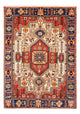Alfombra persa - Nómada - 186 x 136 cm - rojo