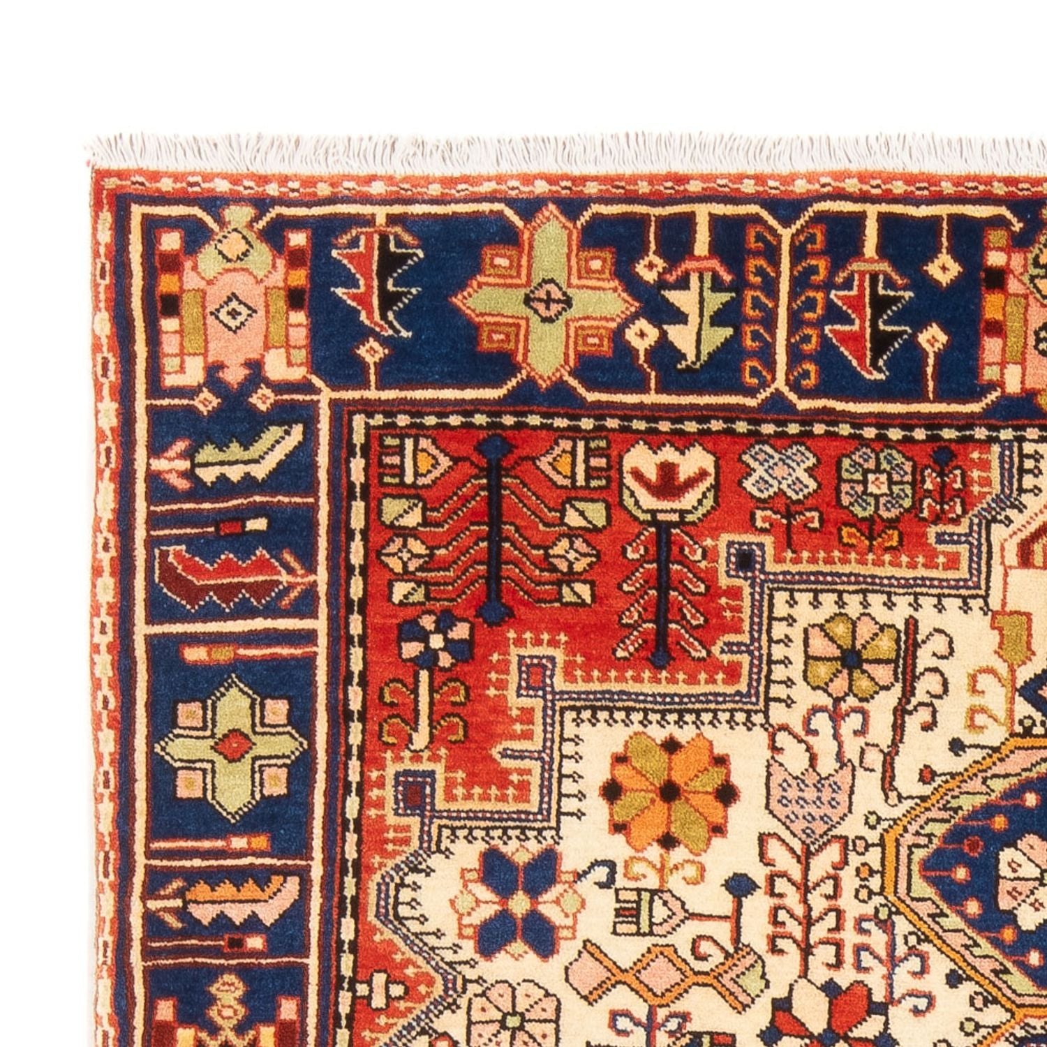 Alfombra persa - Nómada - 186 x 136 cm - rojo