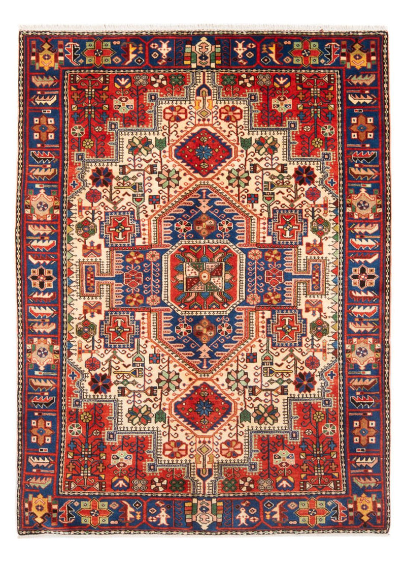 Alfombra persa - Nómada - 195 x 140 cm - azul