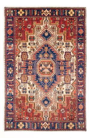 Alfombra persa - Nómada - 197 x 140 cm - azul