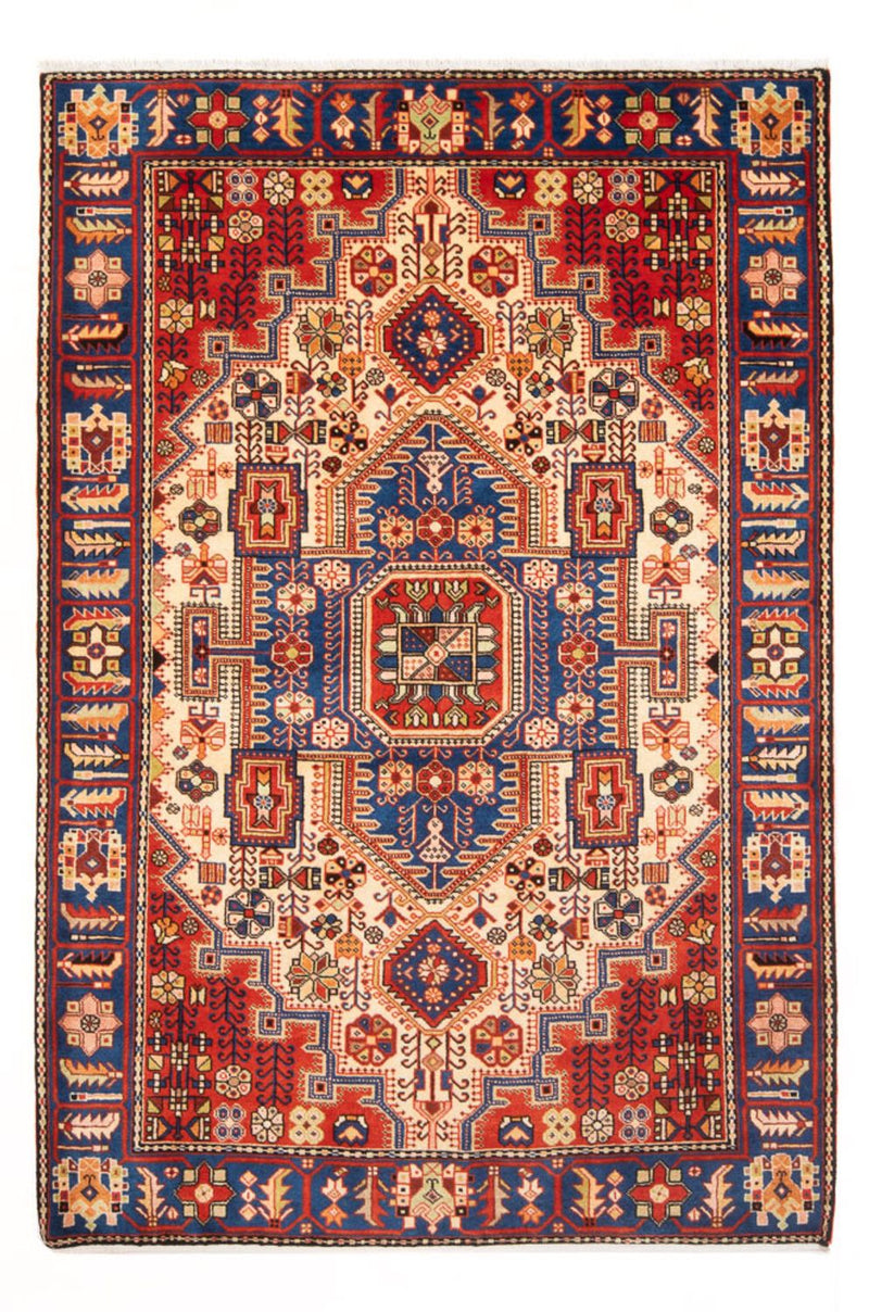Alfombra persa - Nómada - 197 x 145 cm - azul