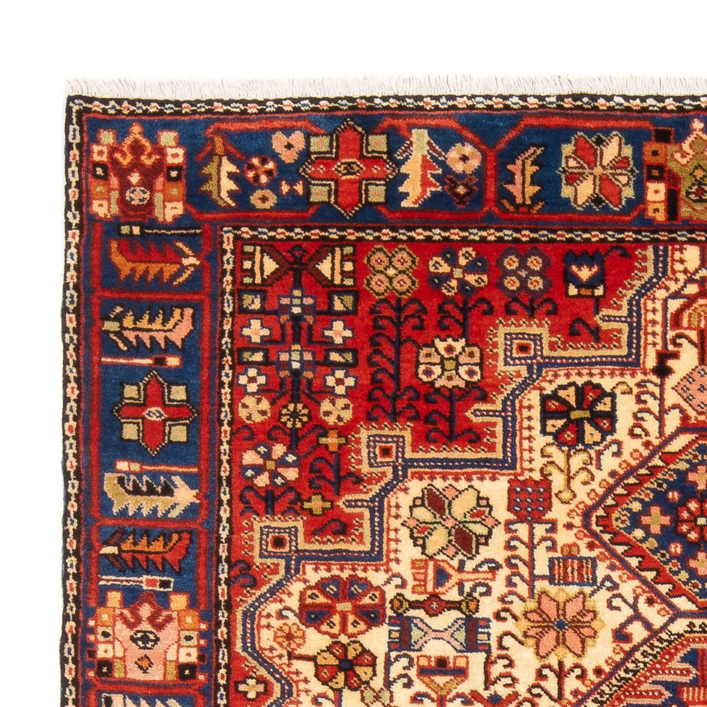 Alfombra persa - Nómada - 190 x 142 cm - azul