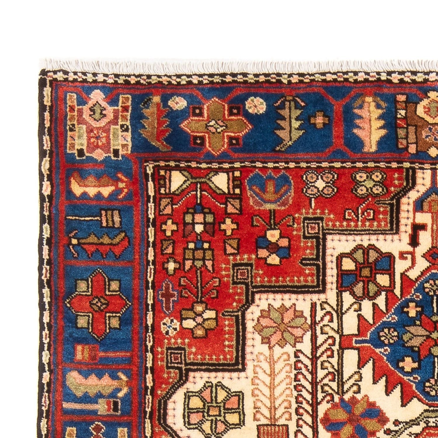 Alfombra persa - Nómada - 200 x 136 cm - azul