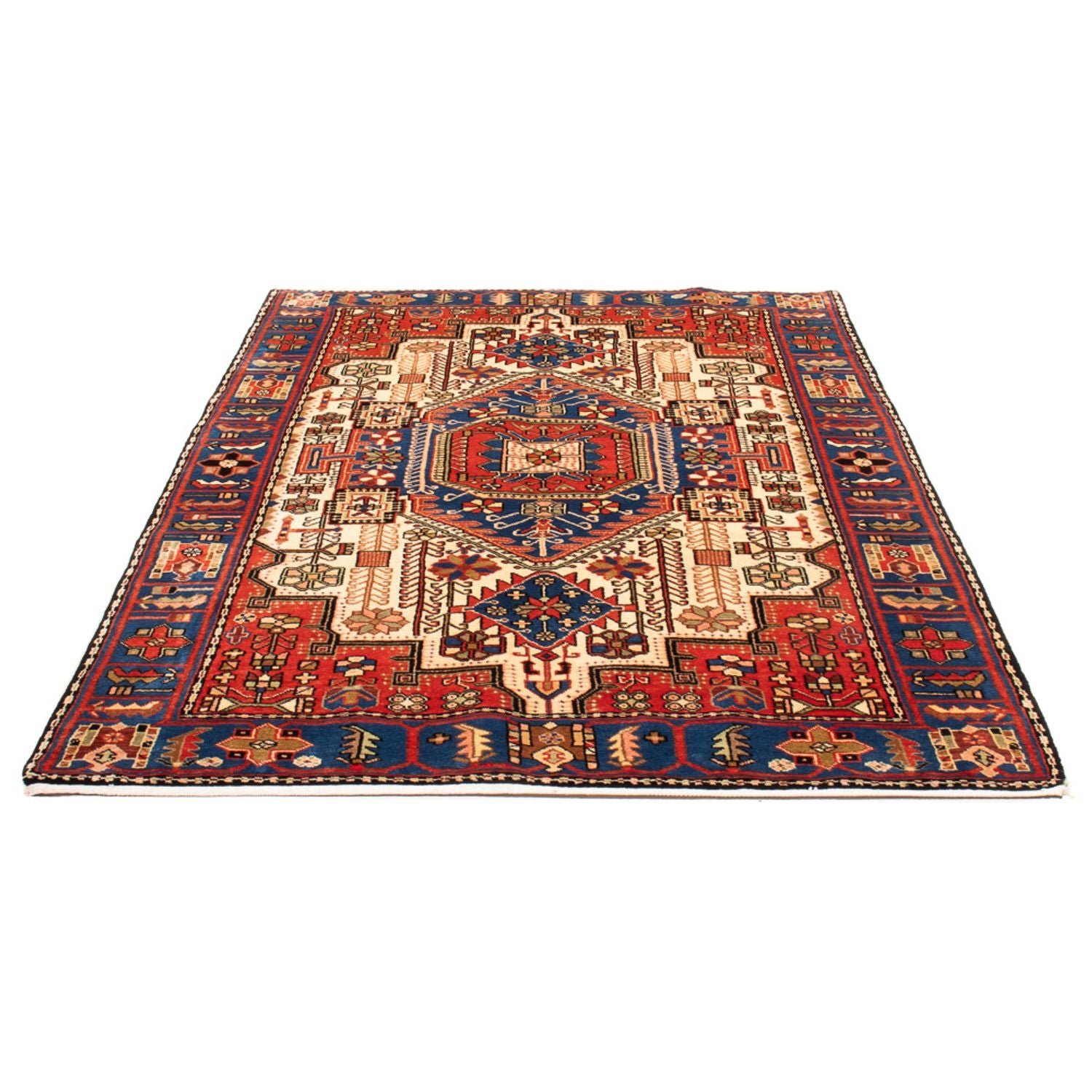 Alfombra persa - Nómada - 200 x 136 cm - azul