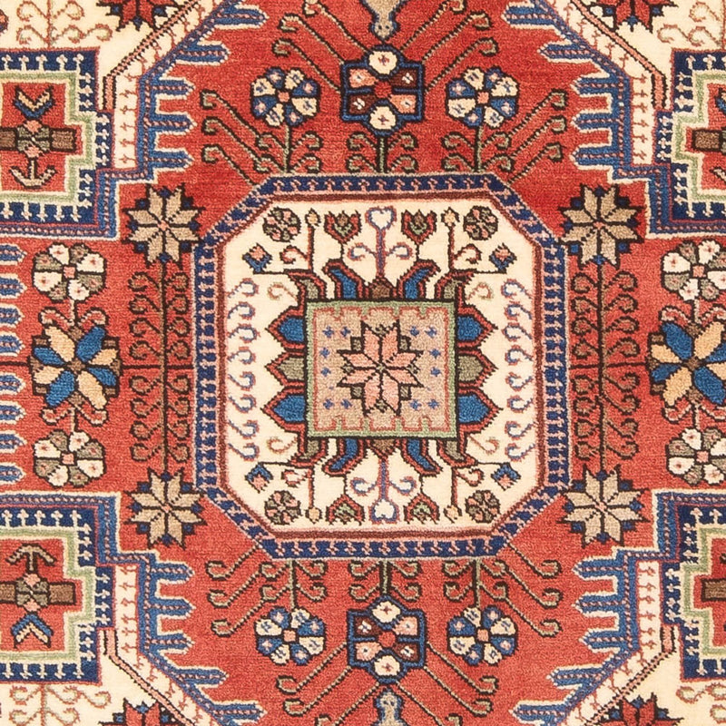 Alfombra persa - Nómada - 203 x 140 cm - rojo