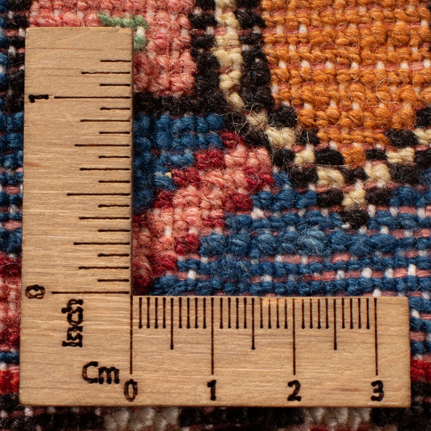 Alfombra persa - Nómada - 213 x 142 cm - azul