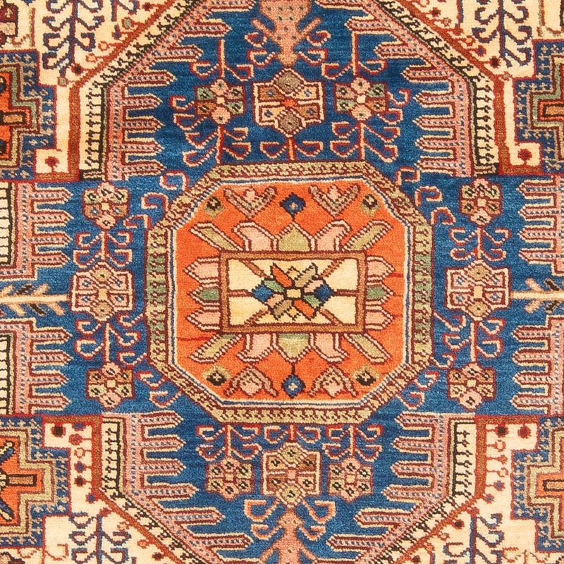 Alfombra persa - Nómada - 205 x 140 cm - azul