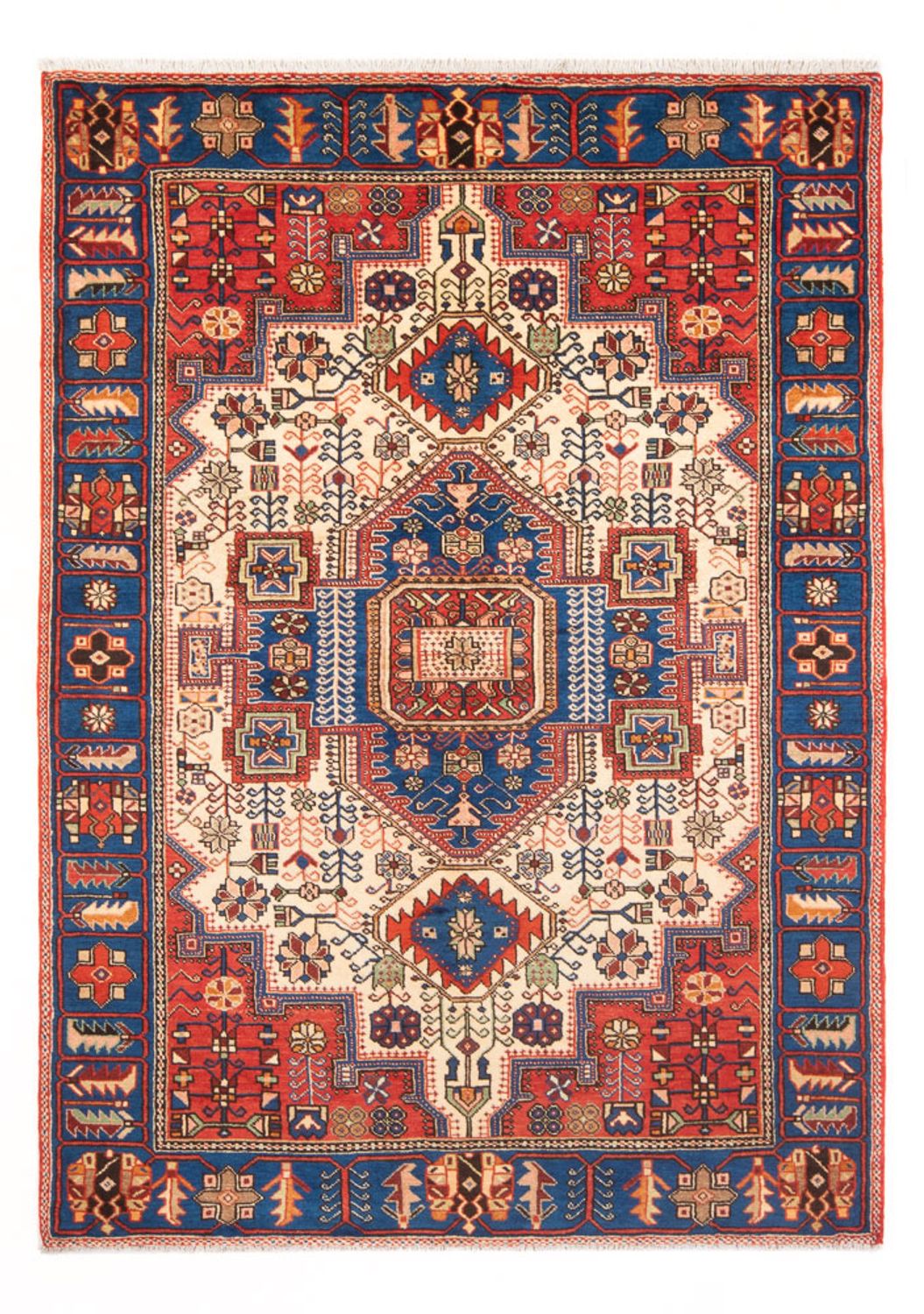 Alfombra persa - Nómada - 200 x 140 cm - azul