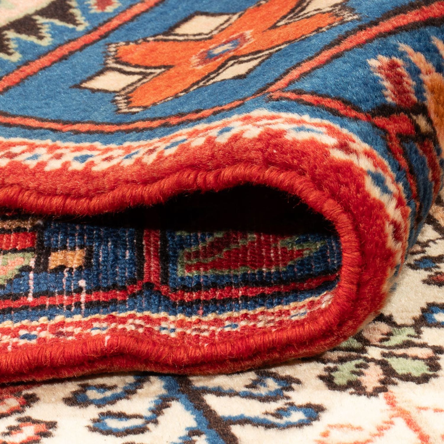 Alfombra persa - Nómada - 200 x 140 cm - azul