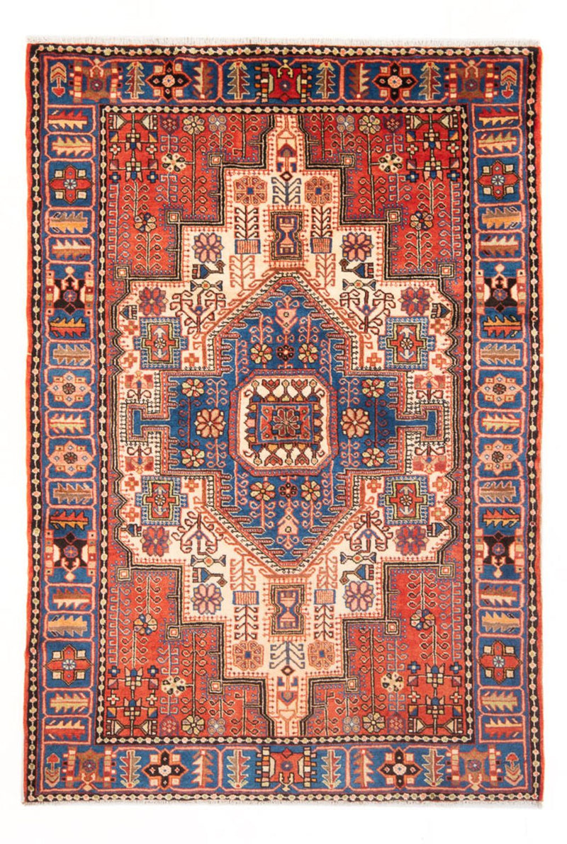 Alfombra persa - Nómada - 213 x 140 cm - azul