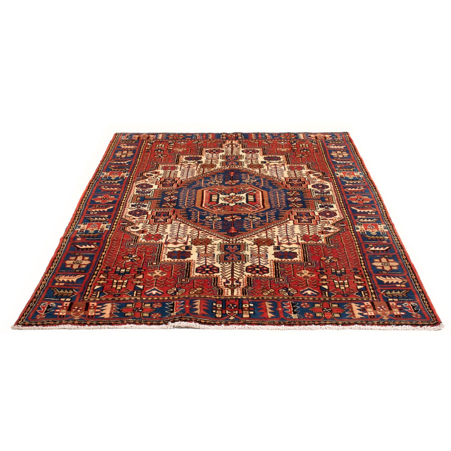 Alfombra persa - Nómada - 200 x 140 cm - azul