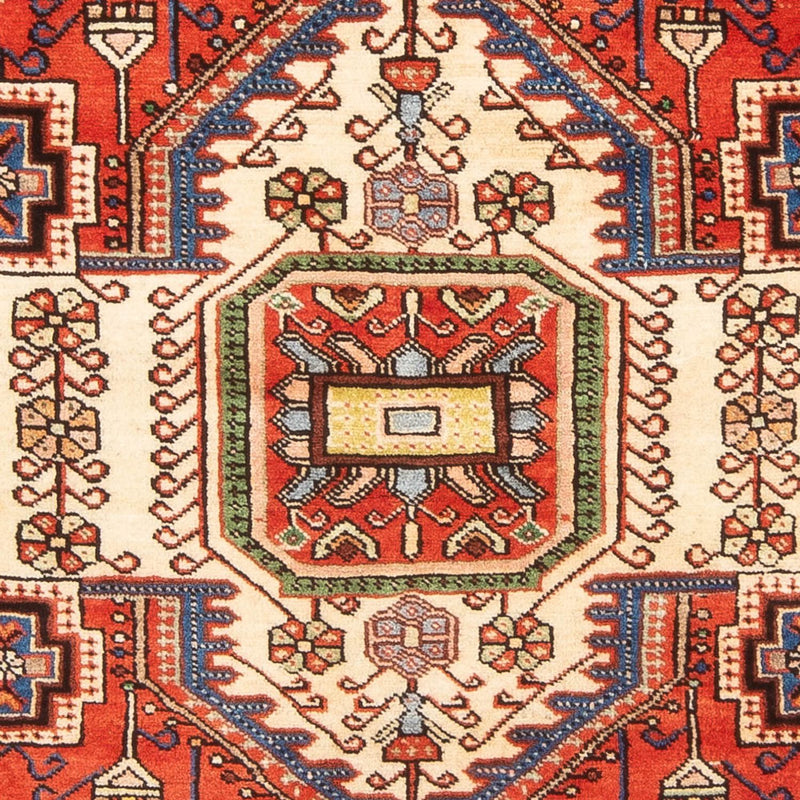 Alfombra persa - Nómada - 198 x 140 cm - beige claro