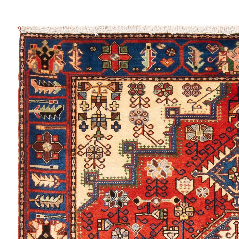 Alfombra persa - Nómada - 198 x 140 cm - beige claro