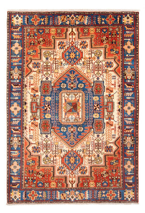Alfombra persa - Nómada - 203 x 142 cm - azul