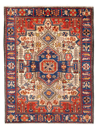 Alfombra persa - Nómada - 193 x 140 cm - azul