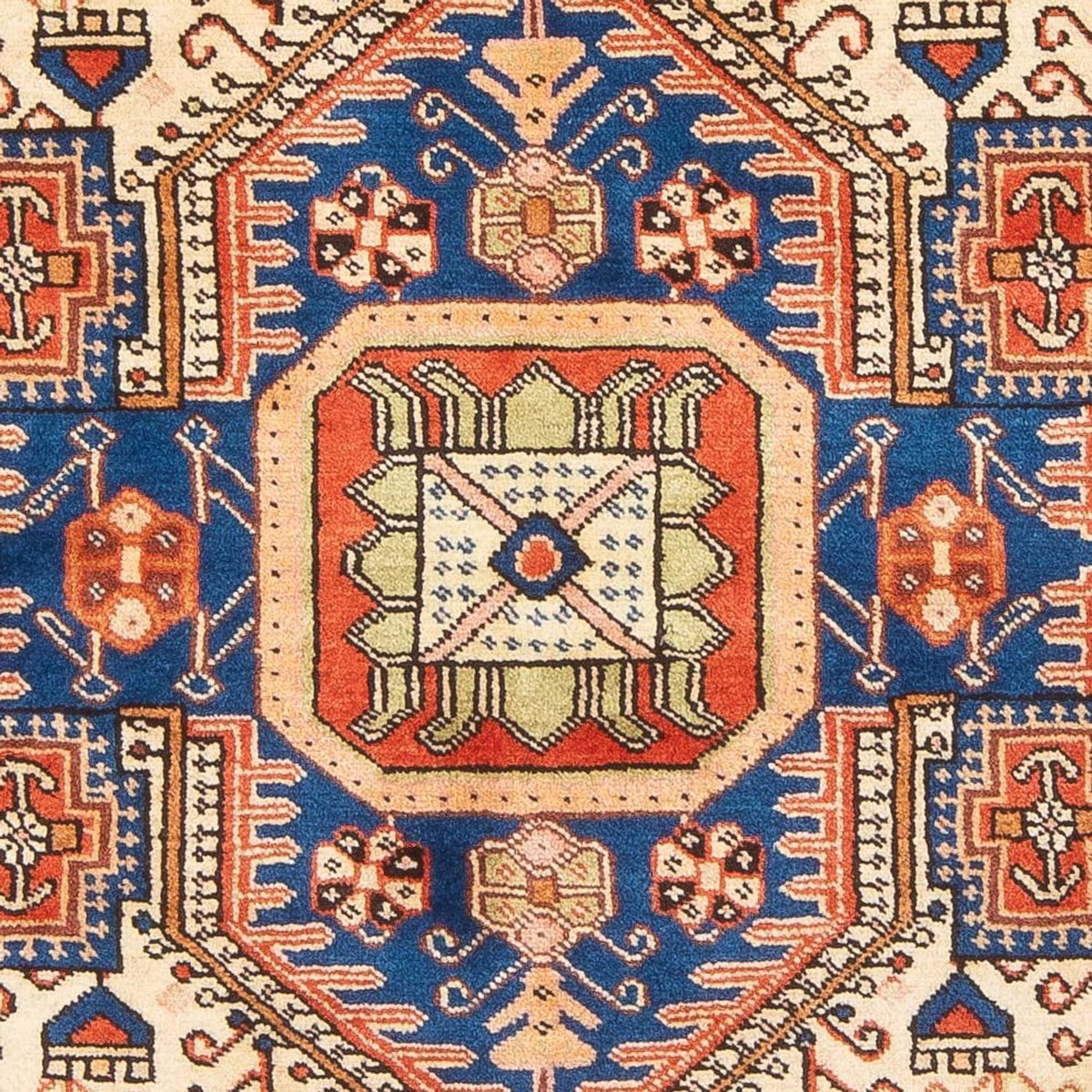 Alfombra persa - Nómada - 190 x 140 cm - azul
