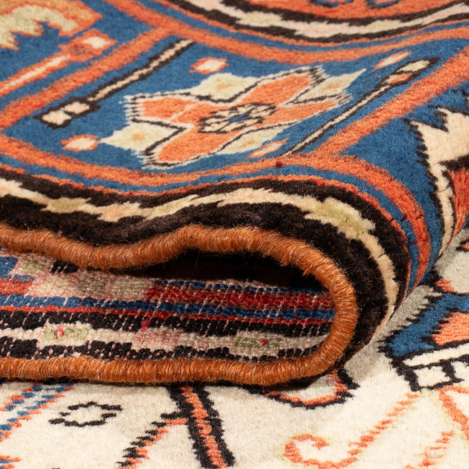 Alfombra persa - Nómada - 190 x 140 cm - azul