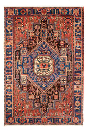 Alfombra persa - Nómada - 196 x 151 cm - azul
