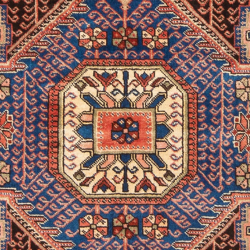 Alfombra persa - Nómada - 196 x 151 cm - azul