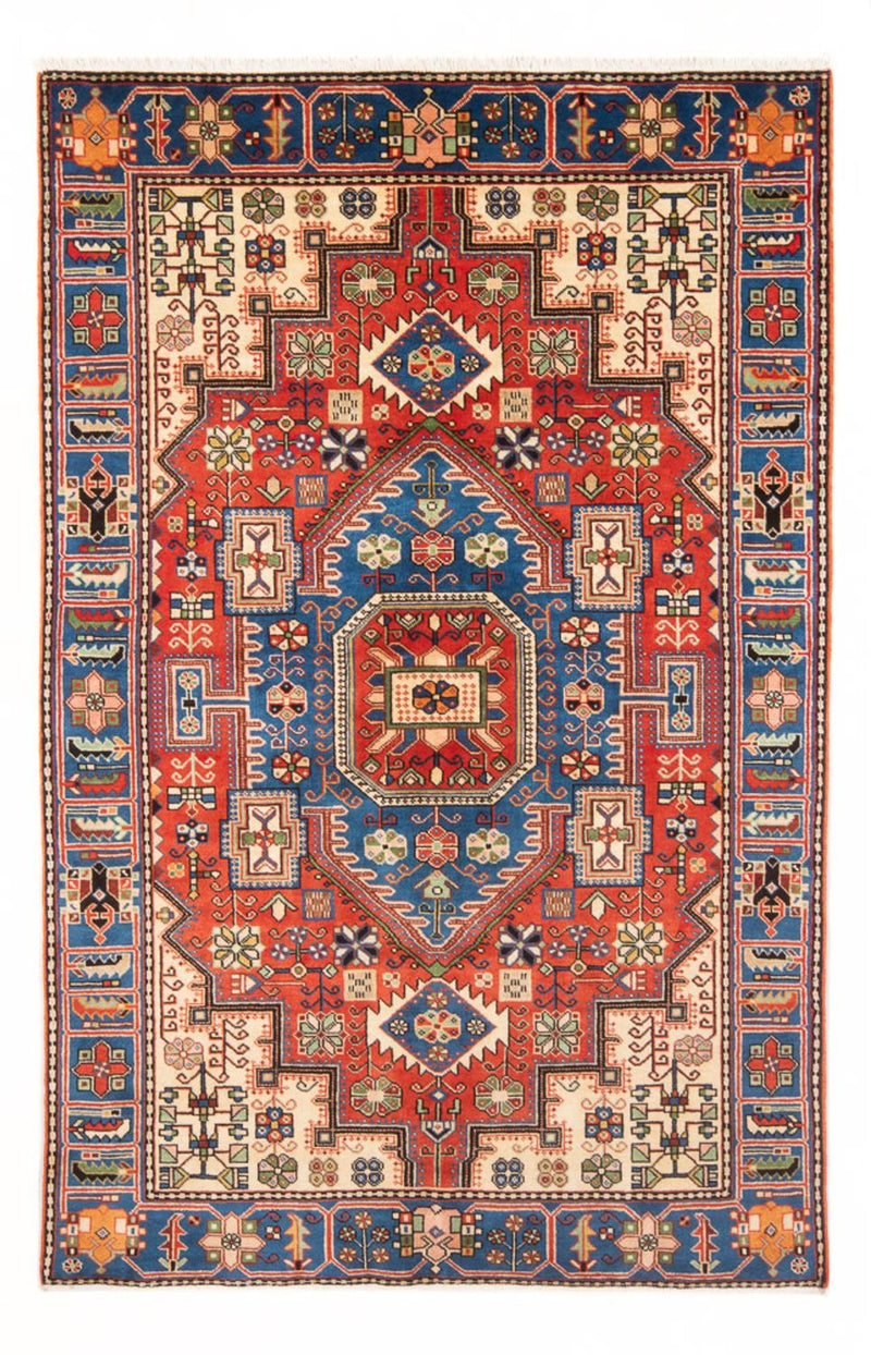 Alfombra persa - Nómada - 203 x 132 cm - azul