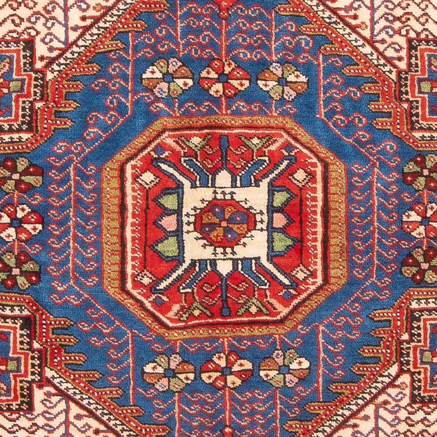 Alfombra persa - Nómada - 195 x 135 cm - azul