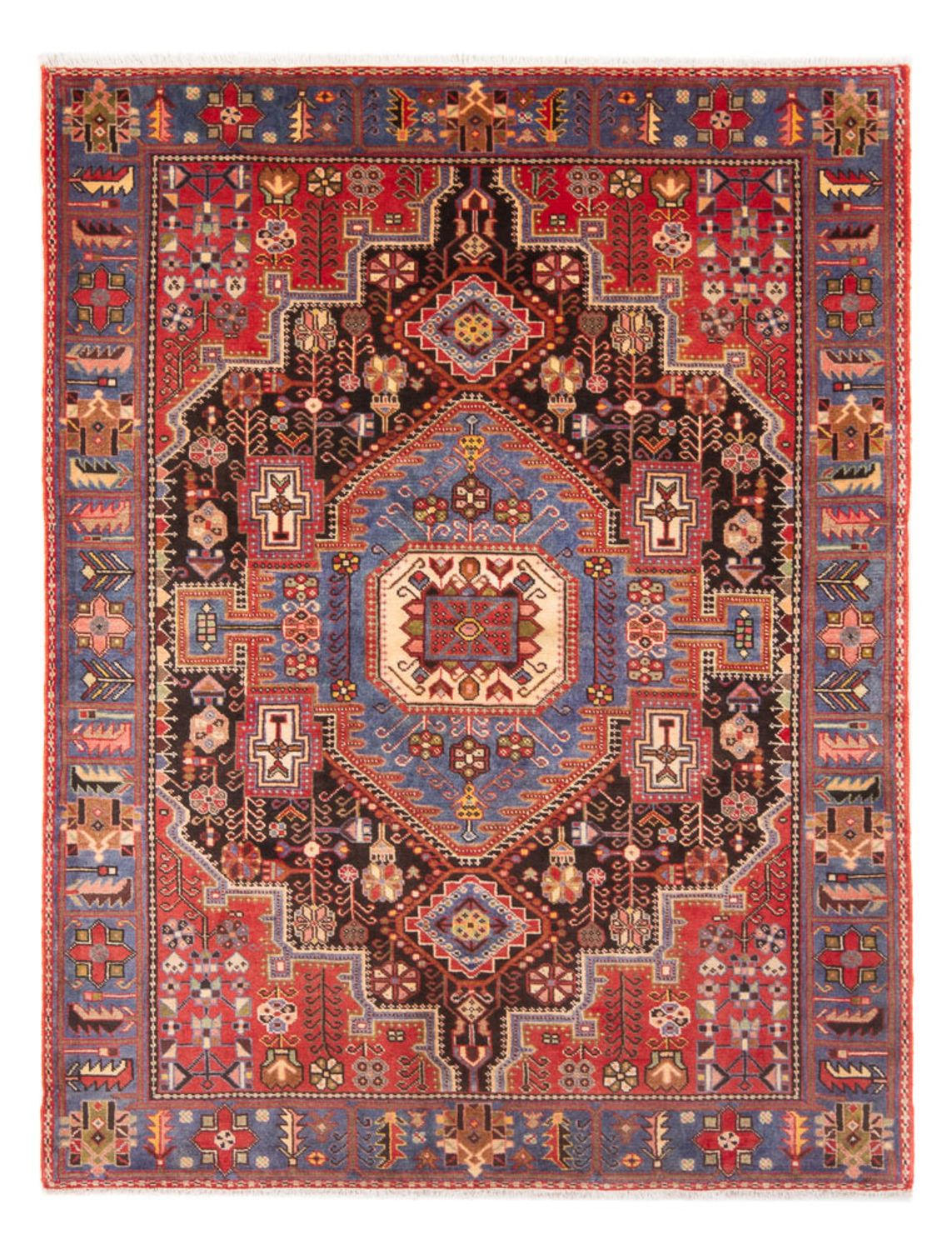 Alfombra persa - Nómada - 200 x 150 cm - azul