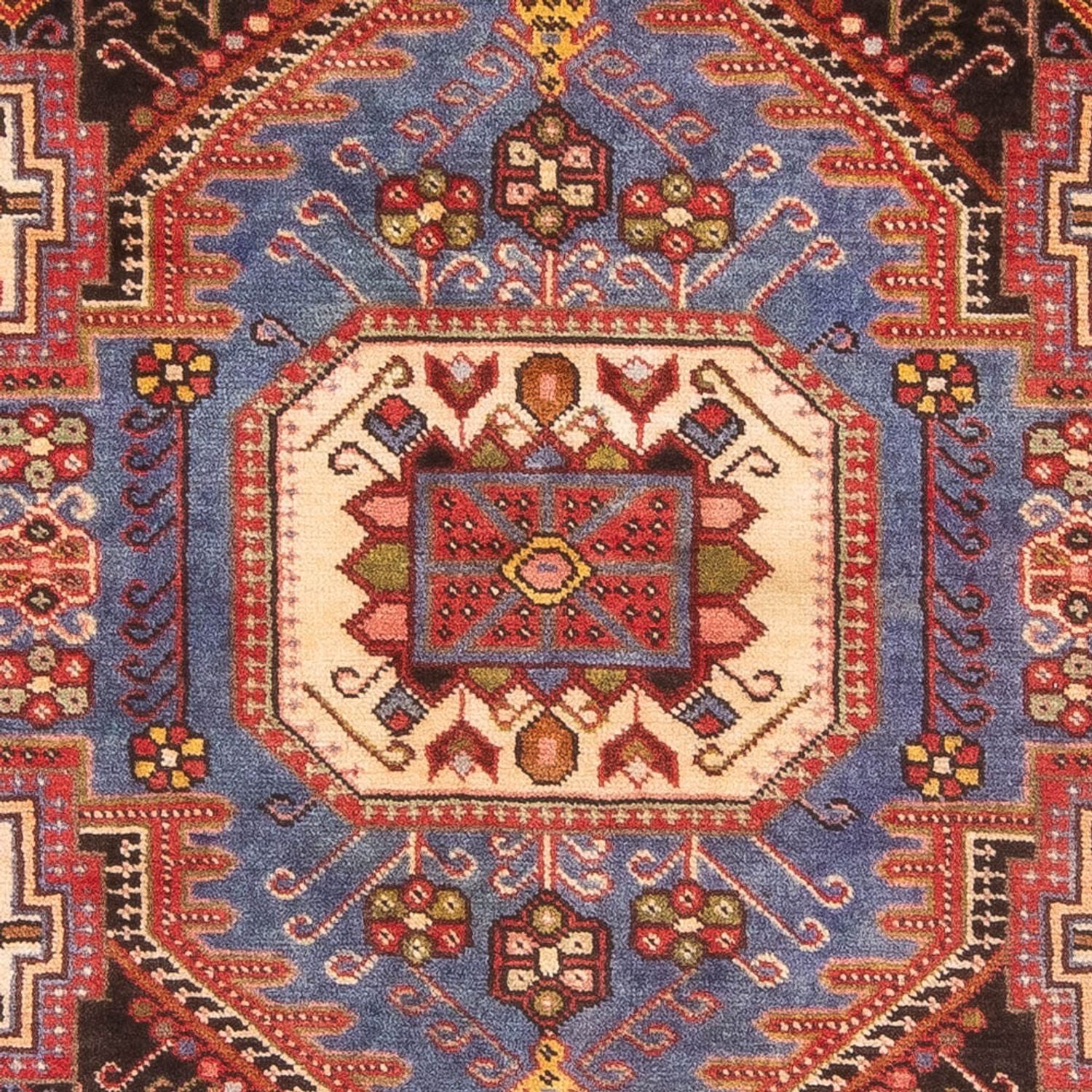 Alfombra persa - Nómada - 200 x 150 cm - azul