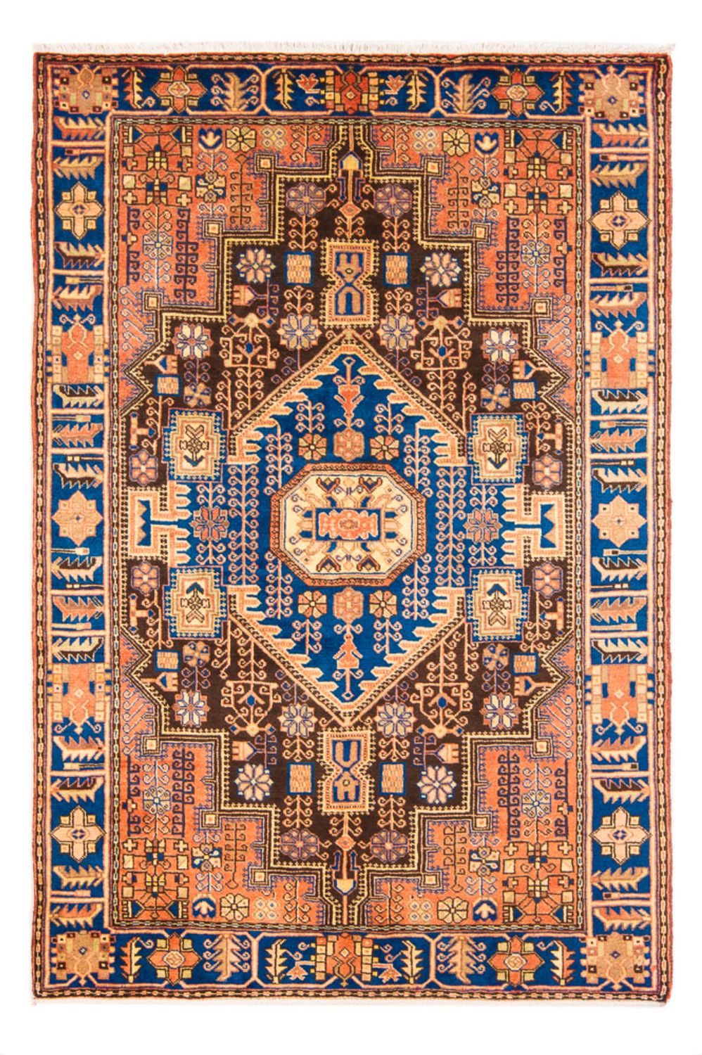 Alfombra persa - Nómada - 200 x 150 cm - azul