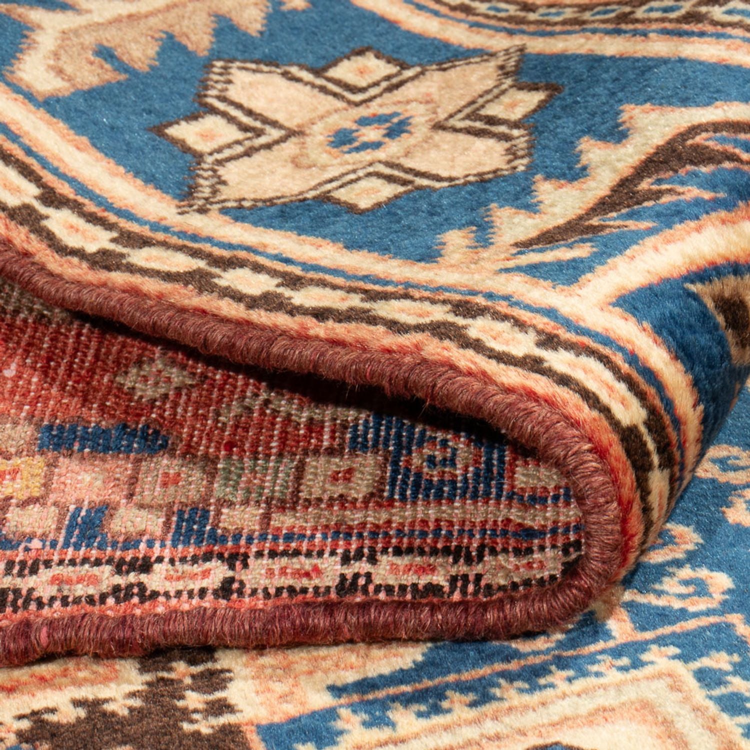 Alfombra persa - Nómada - 200 x 150 cm - azul