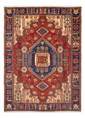 Alfombra persa - Nómada - 197 x 150 cm - azul