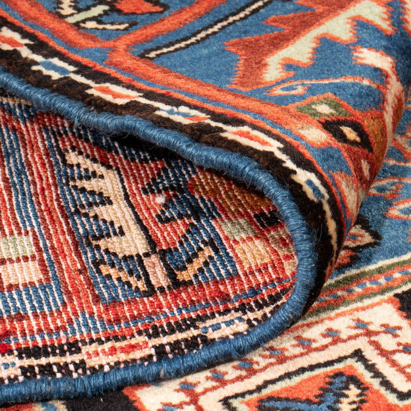 Alfombra persa - Nómada - 201 x 150 cm - azul
