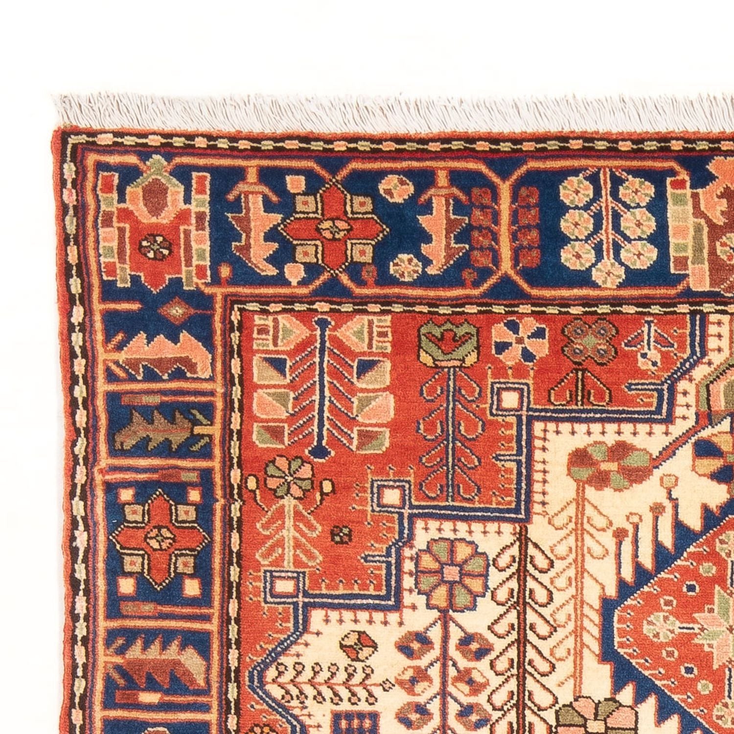 Alfombra persa - Nómada - 200 x 137 cm - beige claro