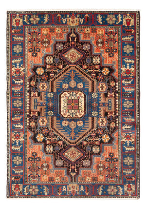 Alfombra persa - Nómada - 198 x 137 cm - beige oscuro