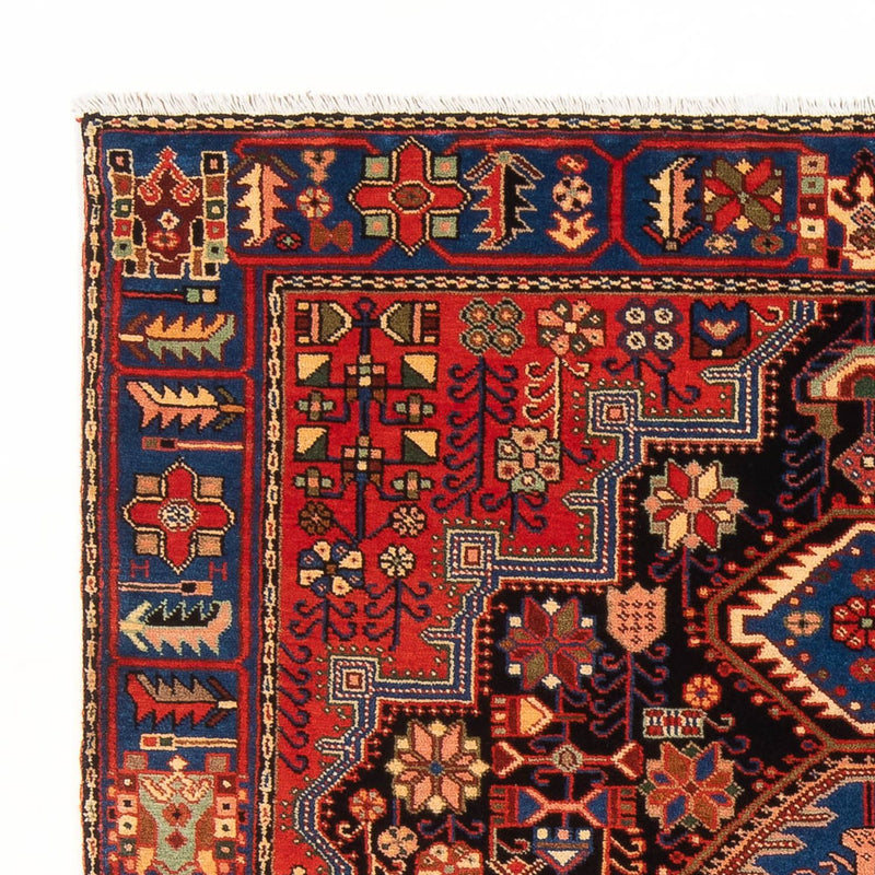 Alfombra persa - Nómada - 187 x 136 cm - rojo burdeos