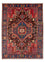 Alfombra persa - Nómada - 202 x 148 cm - rojo burdeos
