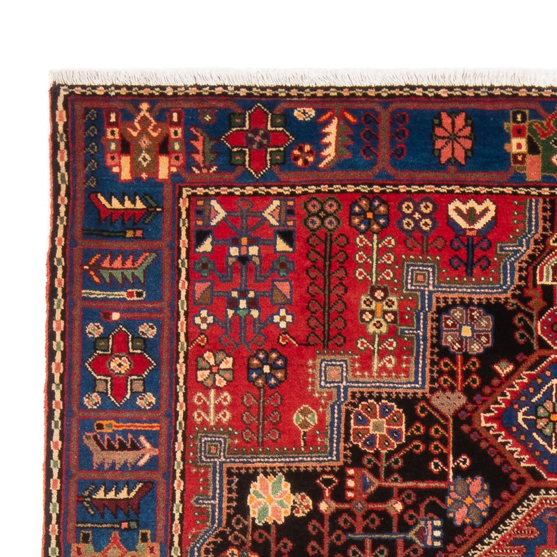 Alfombra persa - Nómada - 202 x 148 cm - rojo burdeos