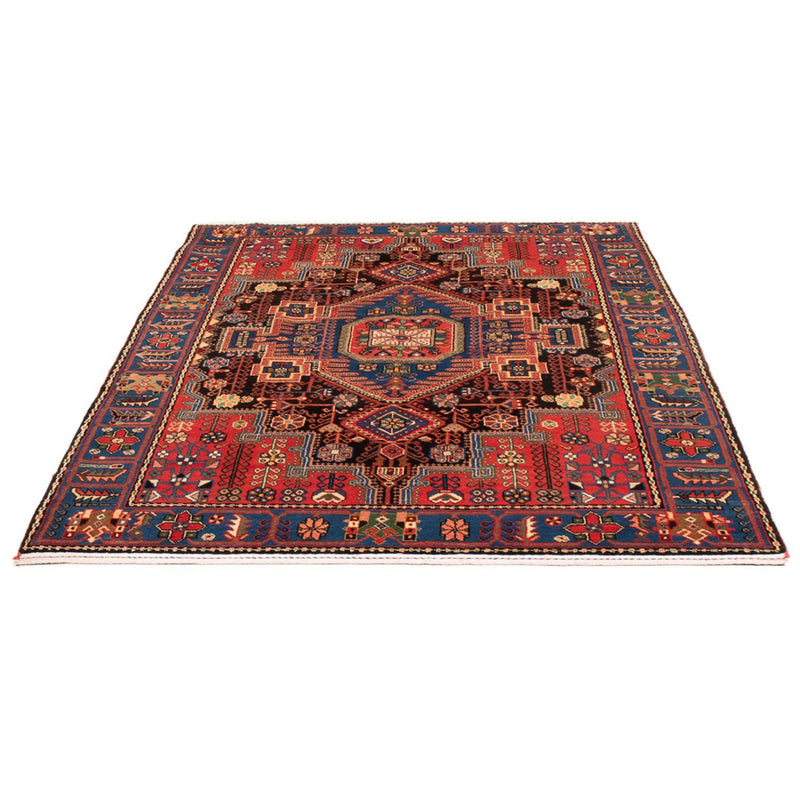Alfombra persa - Nómada - 202 x 148 cm - rojo burdeos