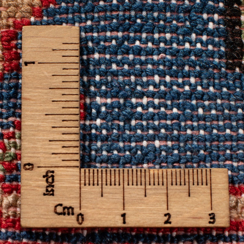 Alfombra persa - Nómada - 200 x 147 cm - rojo burdeos
